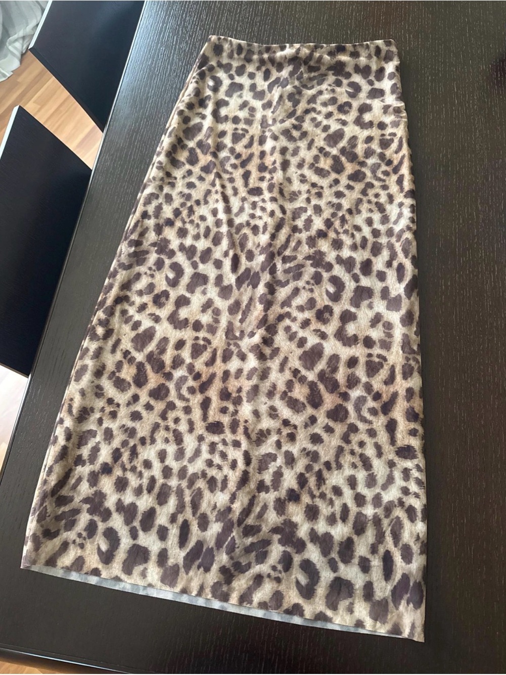 ZARA Printed Tulle Skirt